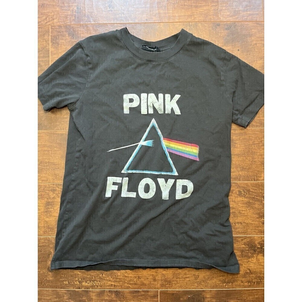 Pink Floyd Cotton Black T-Shirt Sz Small